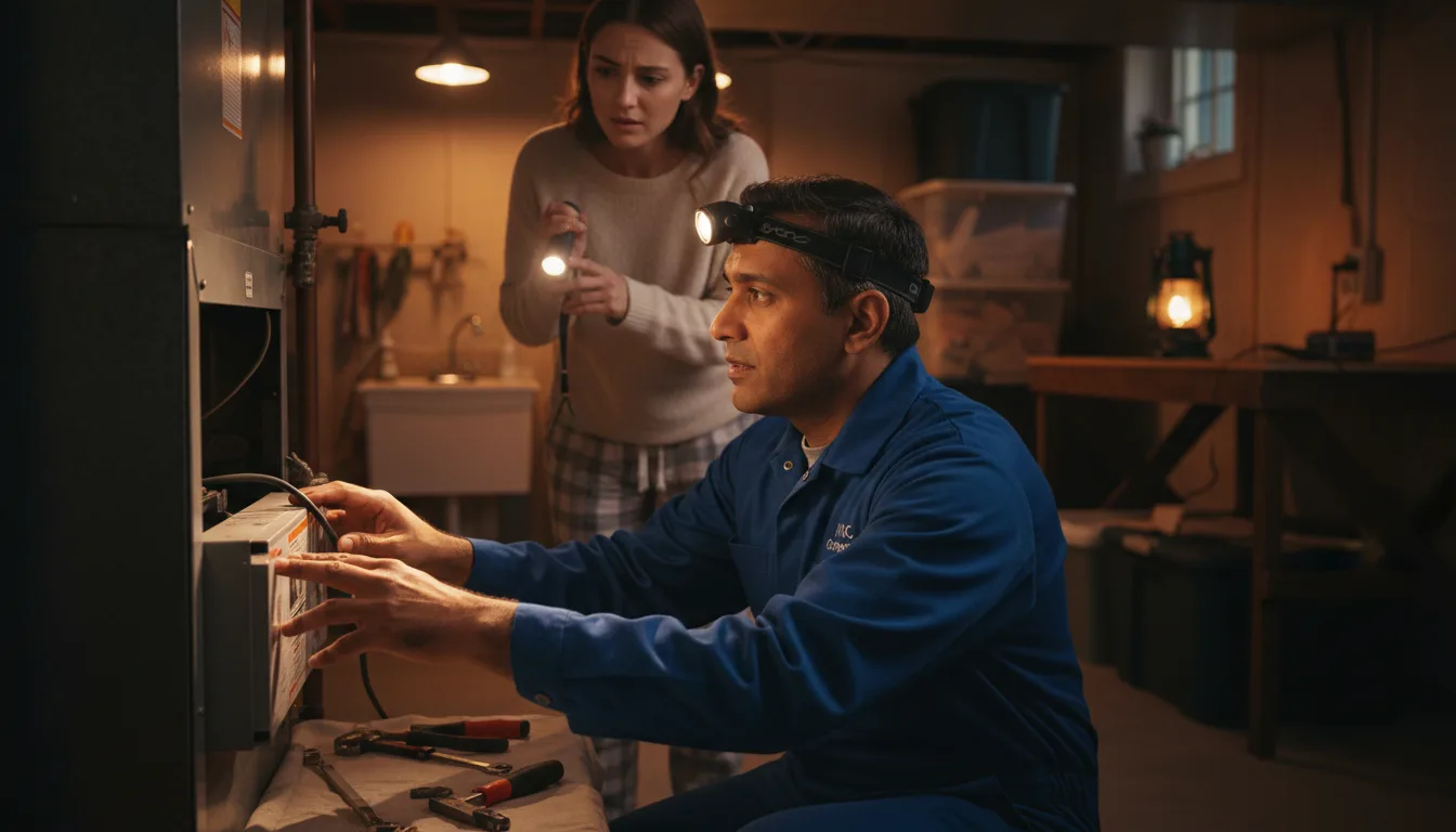 Emergency HVAC Repair in Orestes, IN near me · HVAC